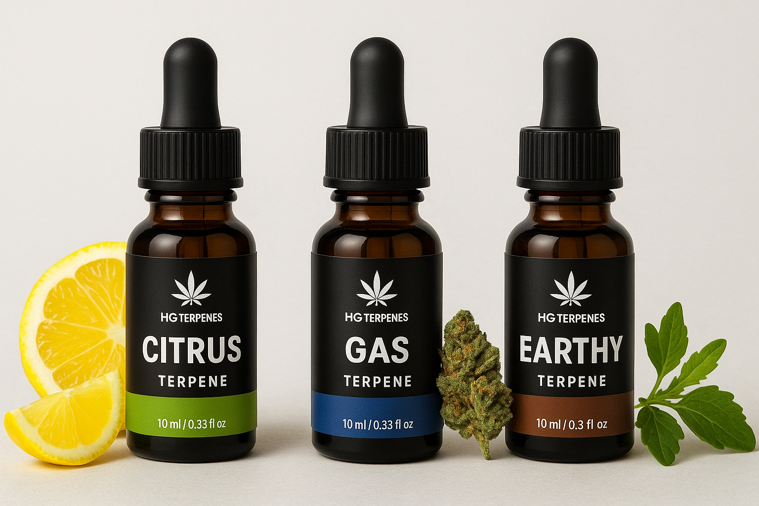 Premium Cannabis Terpenes UK – Authentic Flavor Profiles by HG Terpenes