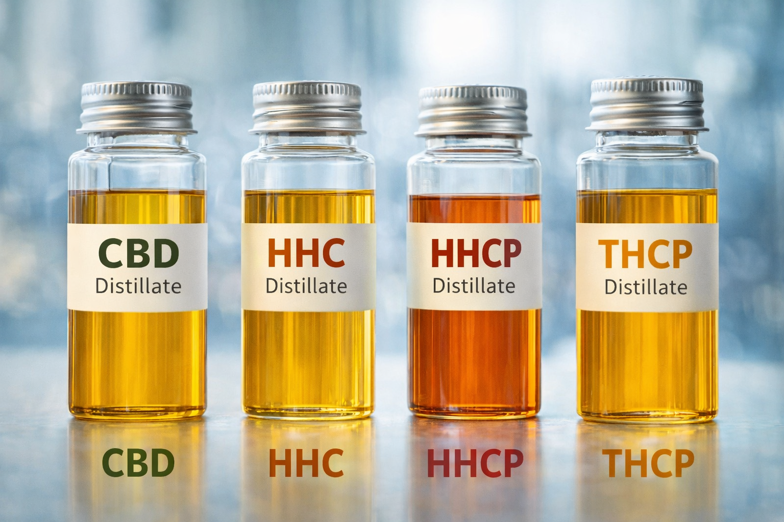 CBD, HHC, HHCP & THCP Distillates