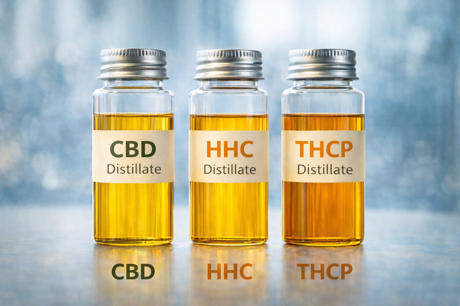 CBD, HHC, THCP distillate in the UK