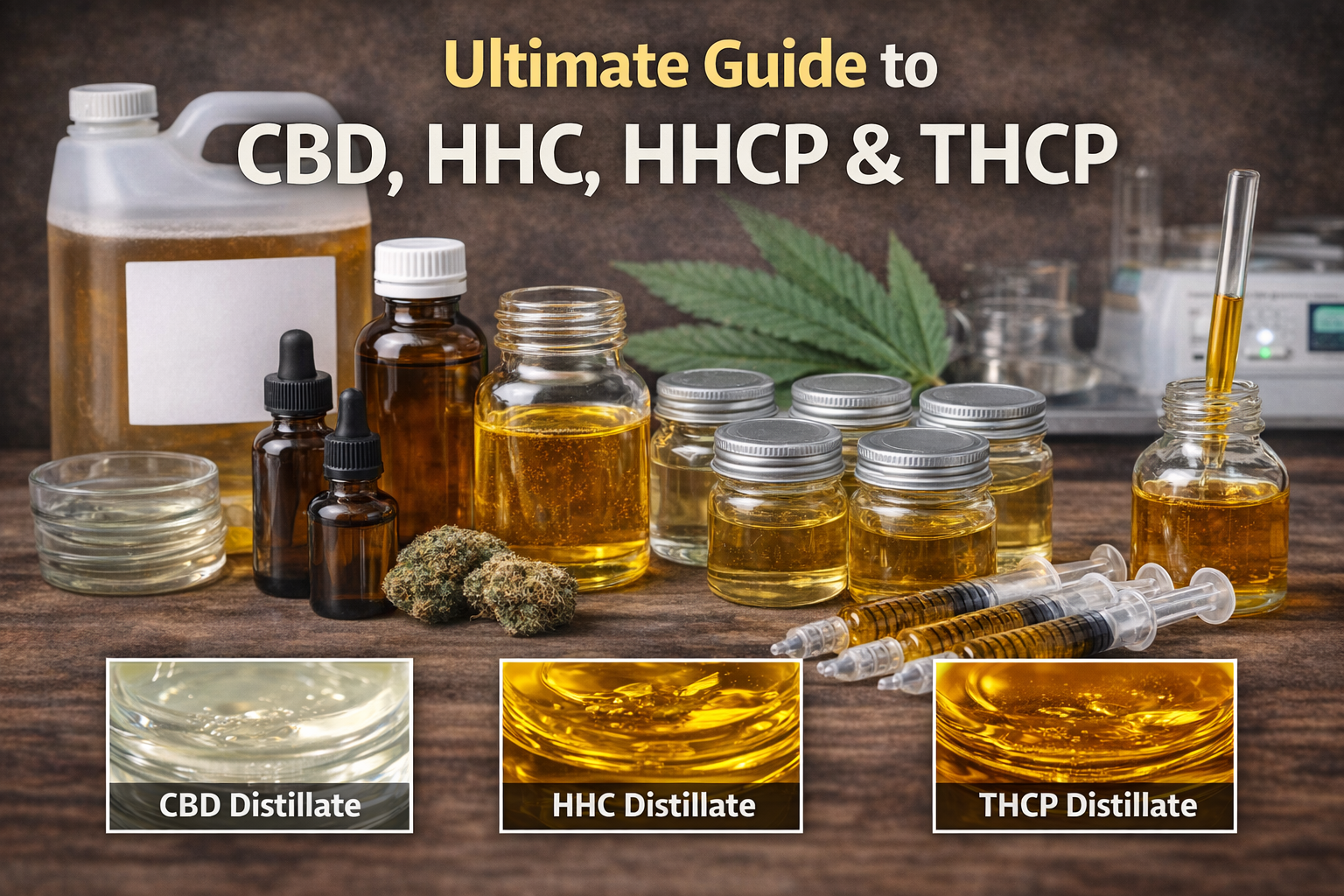 Ultimate Guide to CBD, HHC, HHCP & THCP