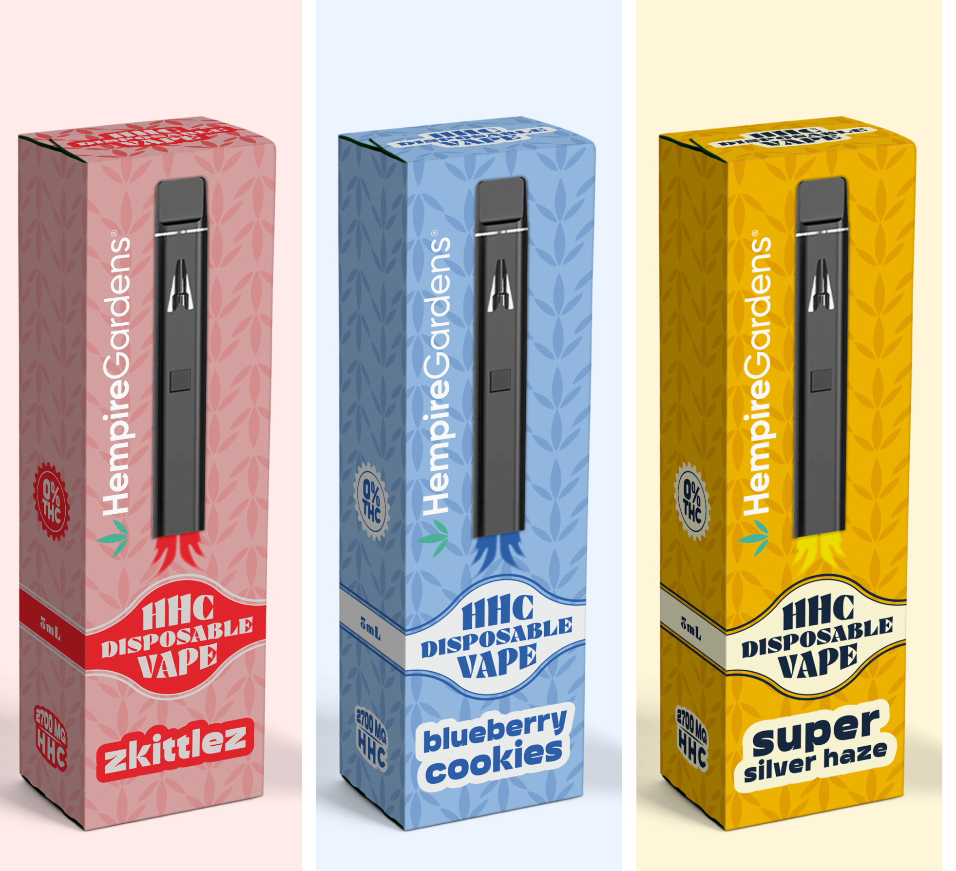 HHC Vape Pens I 3 Pack