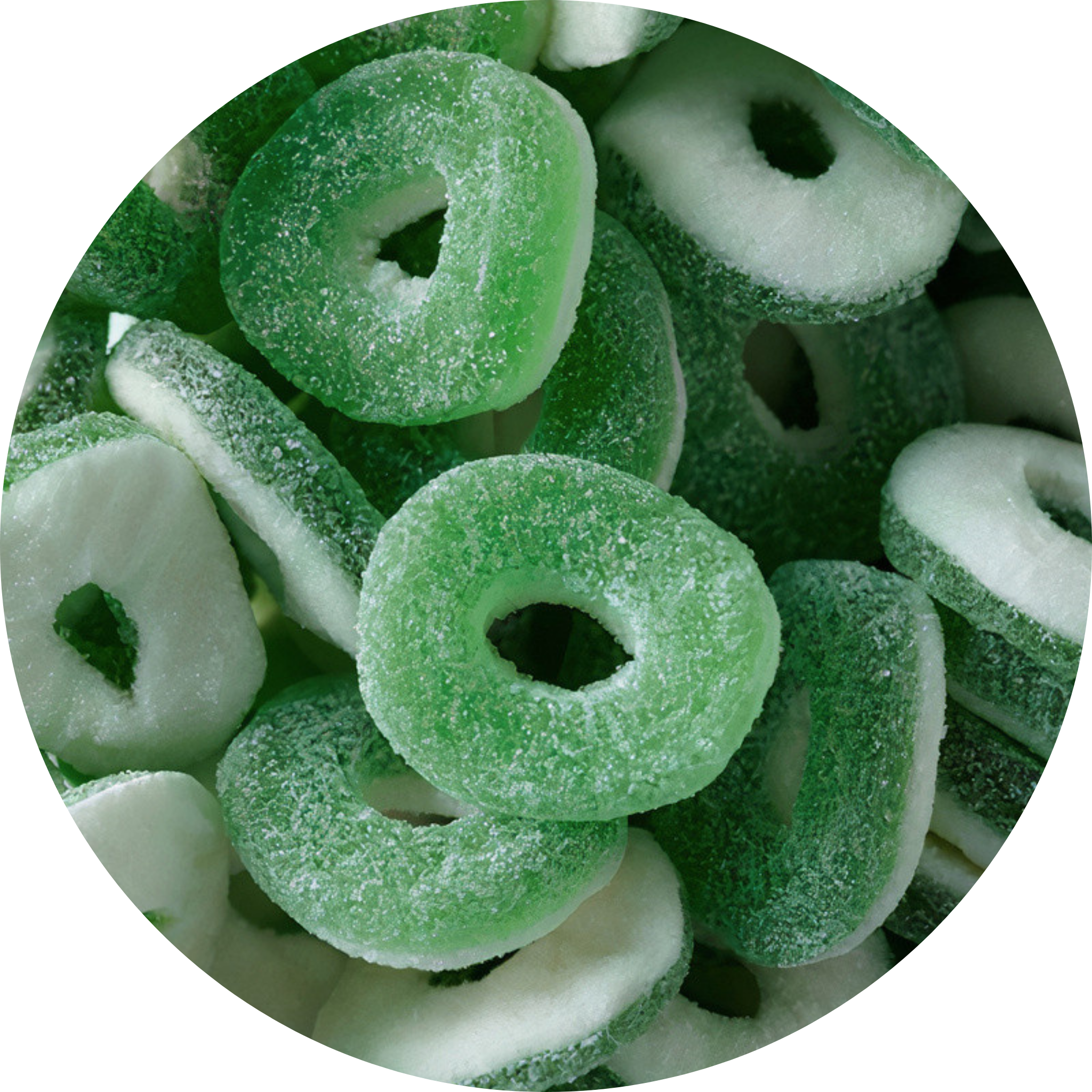 THCX Gummies I Apple Rings - Hempire Gardens