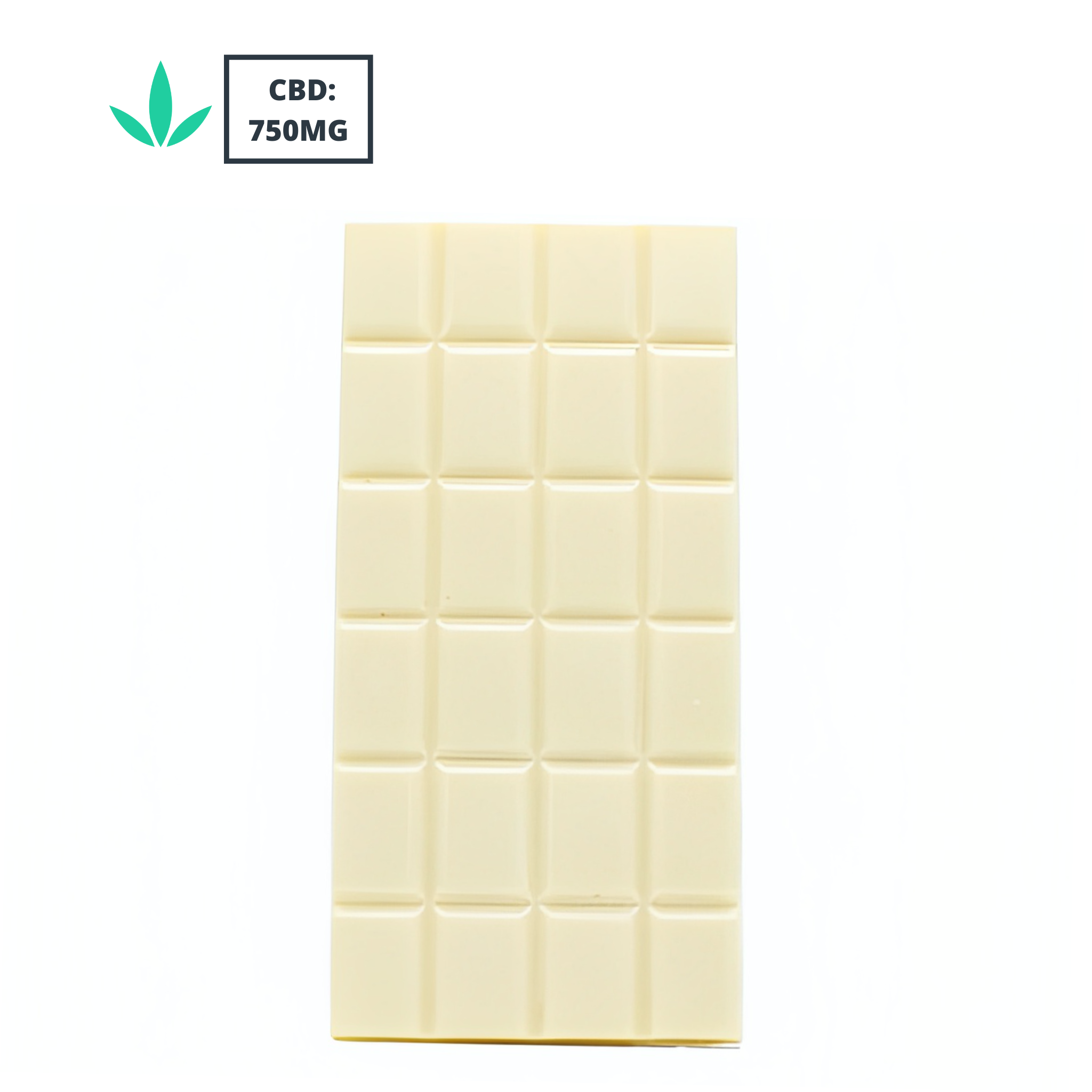 CBD | Tablette de chocolat blanc