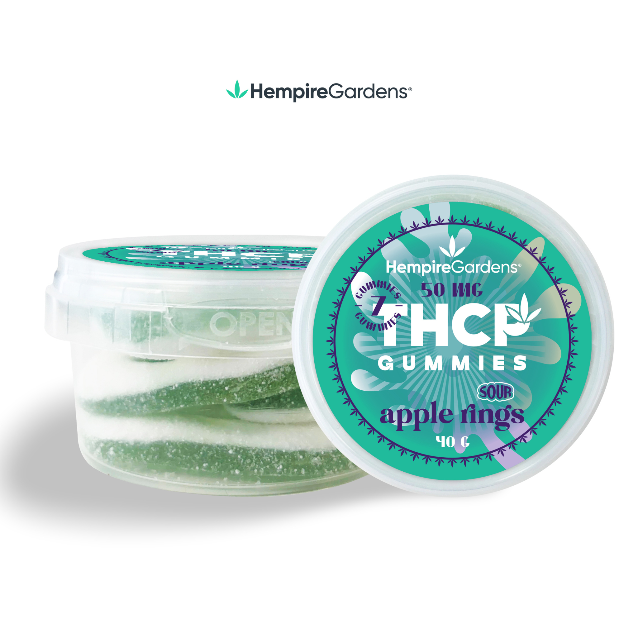 THC-P Gummies Apple Rings | Buy in UK & Europe – HempireGardens