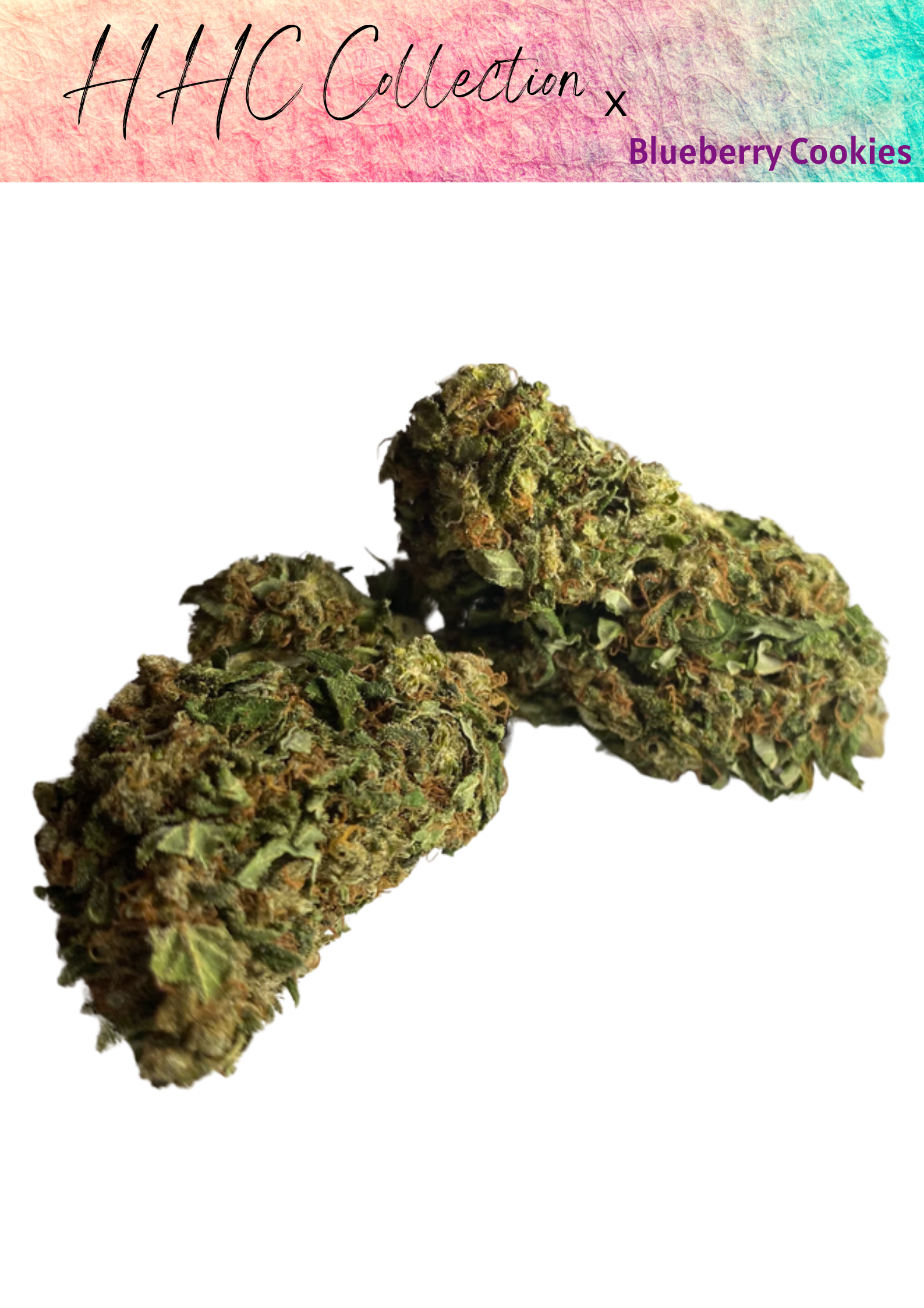 HHC Bloem Bosbessen Koekjes